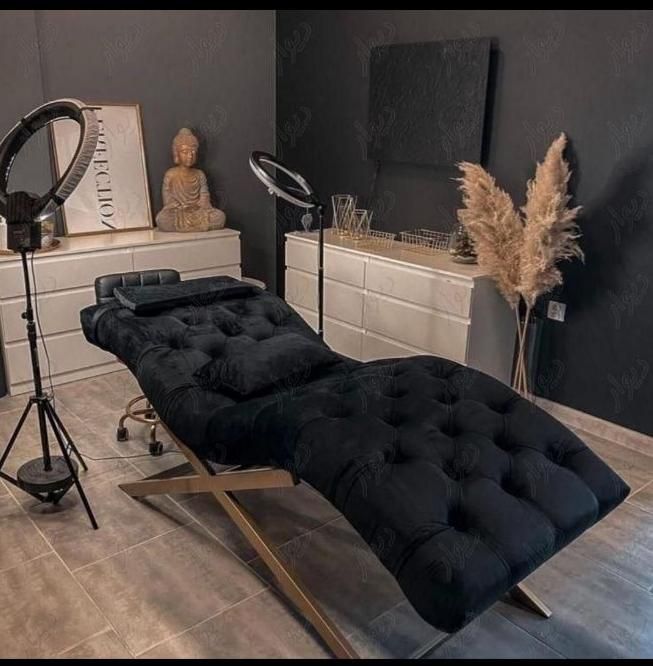 تخت ،مژه ،اپلاسیون،صندلی پیشخوان|آرایشگاه و سالن‌های زیبایی|تبریز, |دیوار