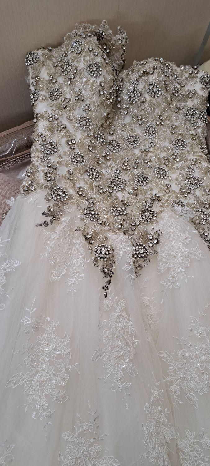 لباس عروس سایز ۴۴ تا ۴۶|لباس|رباطکریم, رباطکریم|دیوار