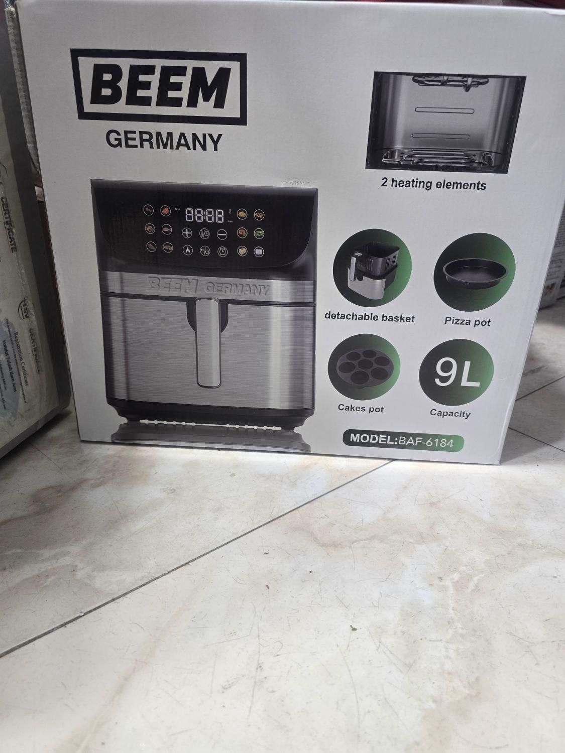 سرخ کن ۹ لیتری بیم آلمان آکبند با گارانتی|اجاق گاز و لوازم برقی پخت‌وپز|ارومیه, |دیوار