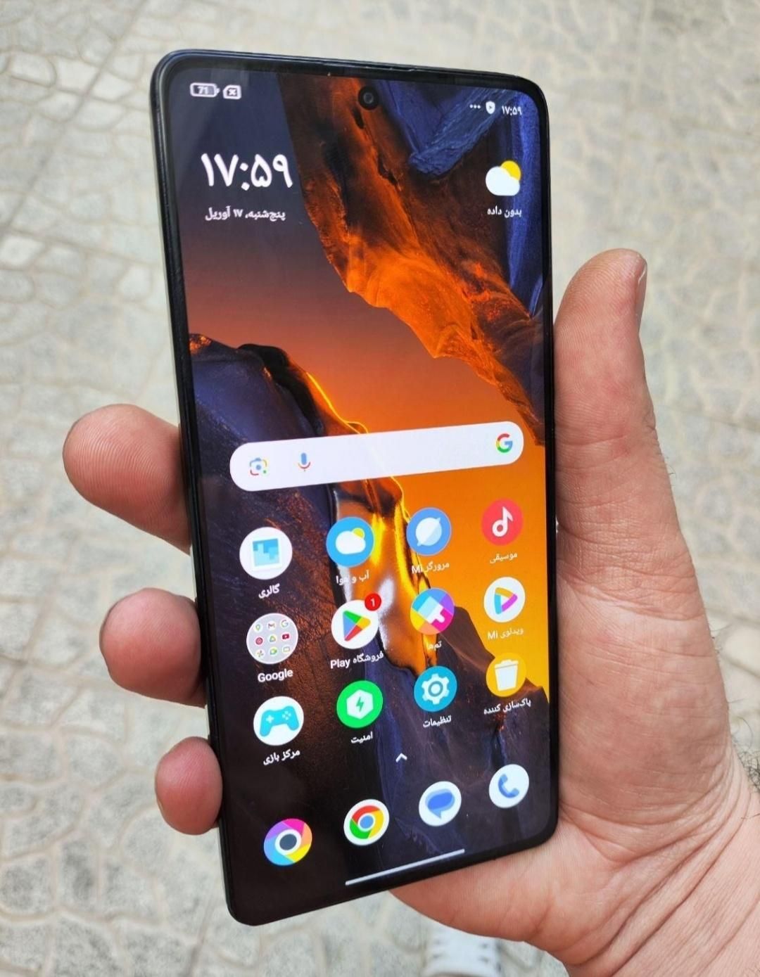 گوشی Poco F5 256Gb رام 12|موبایل|قم, صفائیه|دیوار