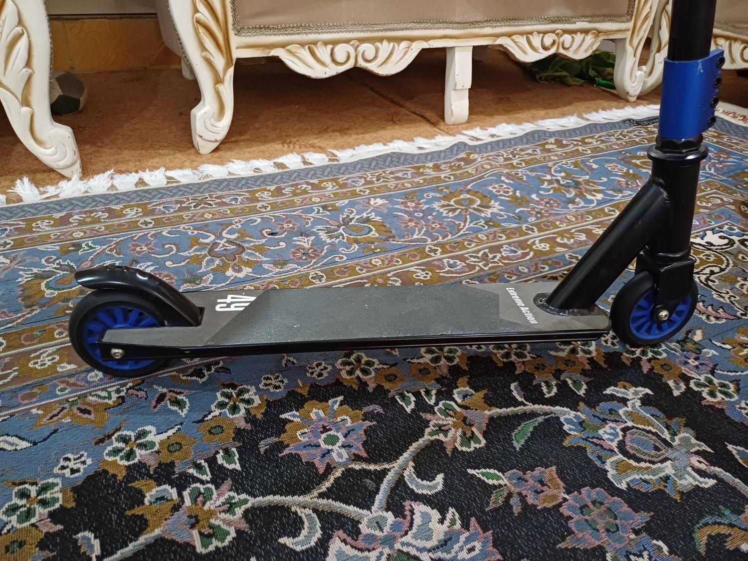 اسکوتر فلزی|دوچرخه، اسکیت، اسکوتر|اهواز, کوی آغاجاری|دیوار