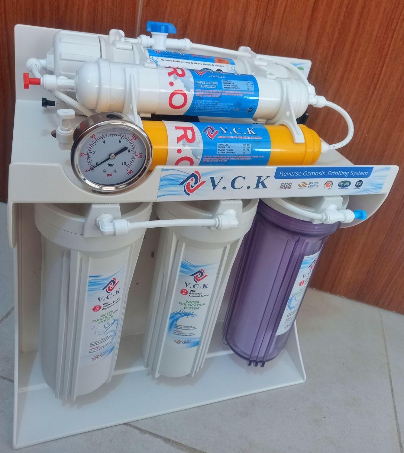 دستگاه تصفیه آب V.C.K حرفه ای فول|آبسردکن و تصفیه آب|رشت, بوسار|دیوار