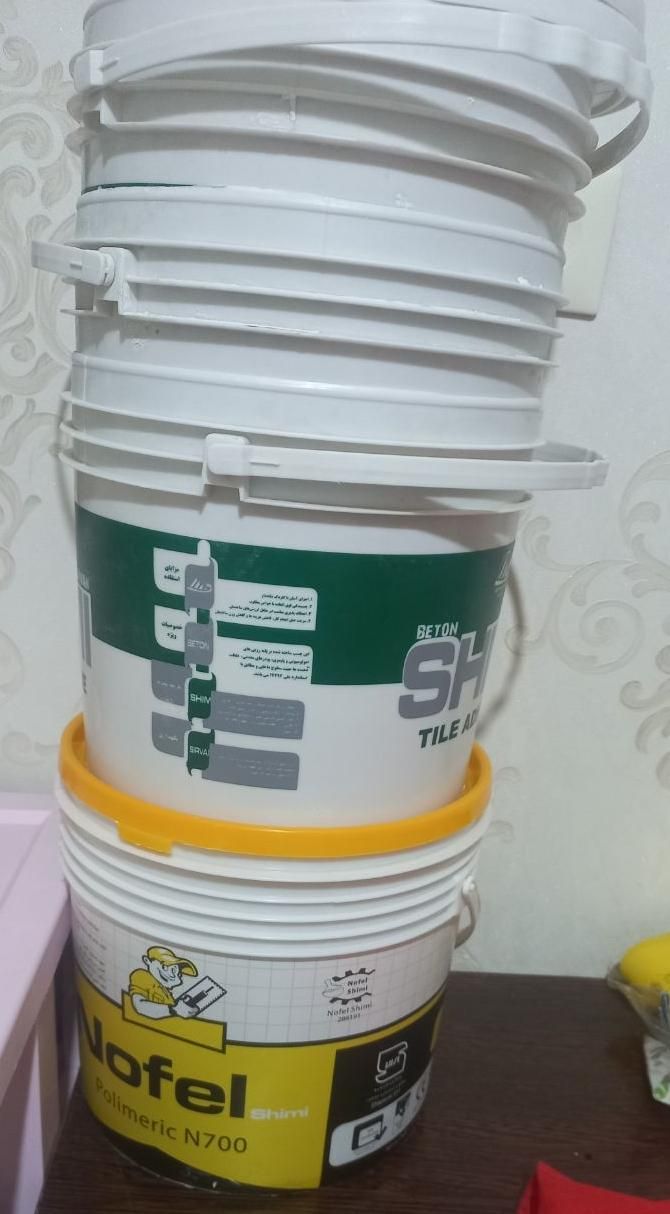 سطل ۱۰ کیلویی مناسب برنج و قند و شکر ، ۵ عدد چرخ|ظروف نگهدارنده، پلاستیکی، یک‌بارمصرف|اسلام‌شهر, |دیوار