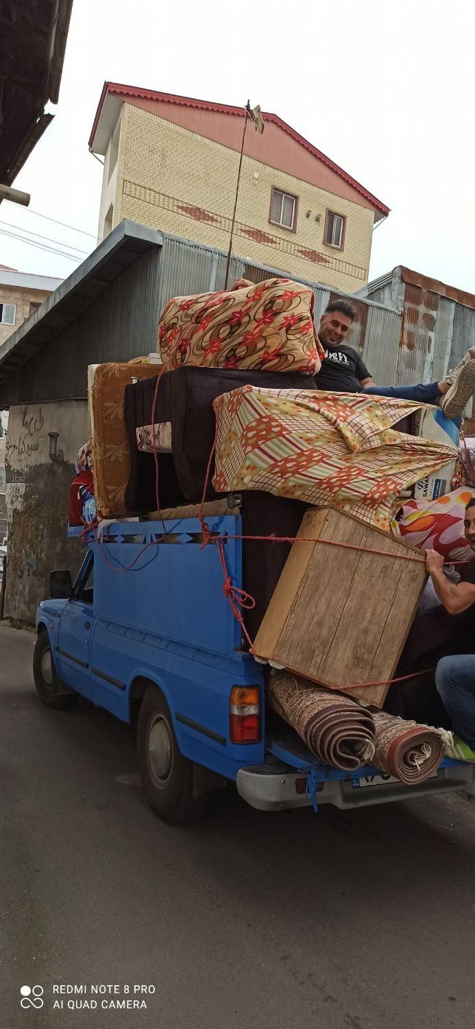 اتوبار اثاثکشی نیسان کامیونت تلفنی شالکوه بارگیلان|خدمات حمل و نقل|رشت, گلباغ نماز|دیوار