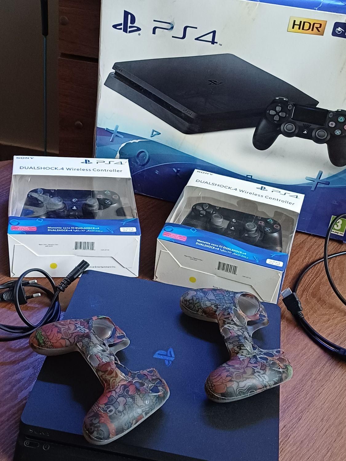 ps 4 slim 1t|کنسول، بازی ویدئویی و آنلاین|مشهد, امامیه (شهرک غرب)|دیوار