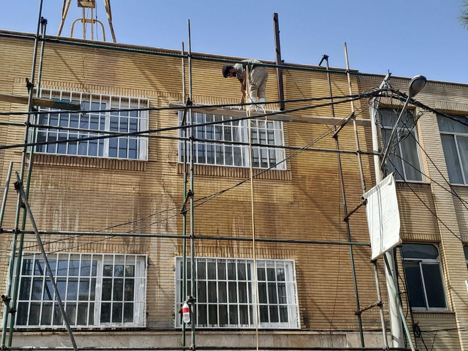 سنگ سابی کف سابی  نماشوی ساب زنی موزائیک سرامیک|خدمات نظافت|قم, پاسدار|دیوار