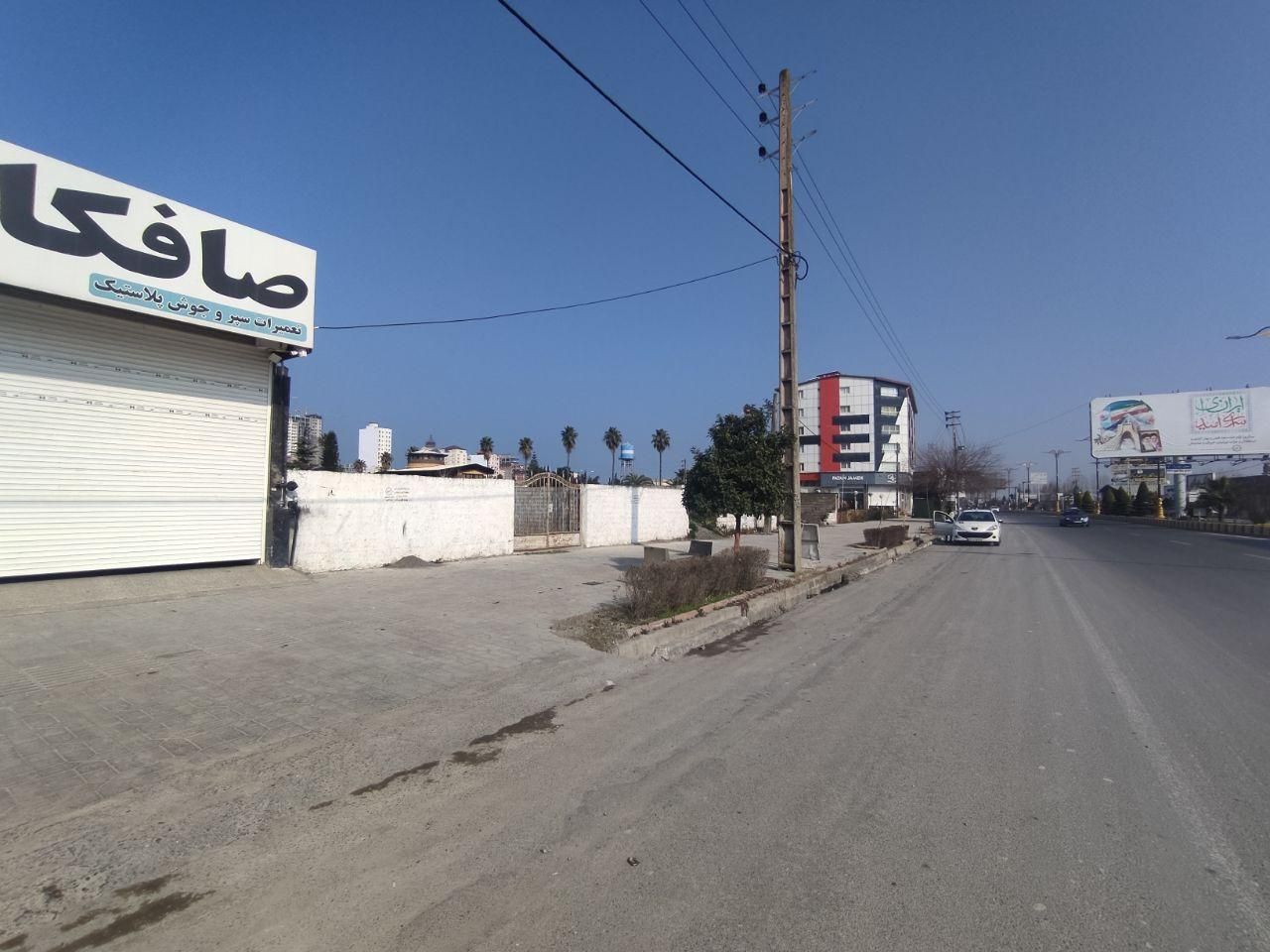 فروش زمین تجاری بر بلوار در سرخرود ساحلی 30 متر بر|فروش دفتر صنعتی، کشاورزی، تجاری|سرخرود, |دیوار