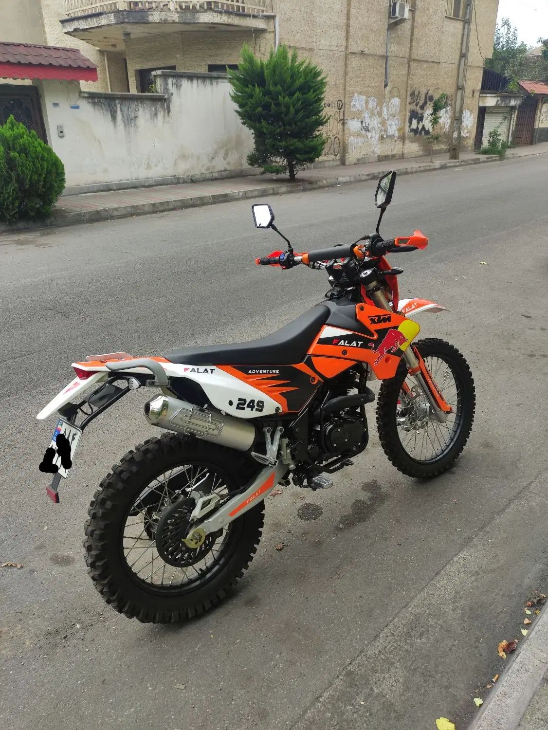فلات 250cc|موتورسیکلت|رشت, توشیبا|دیوار
