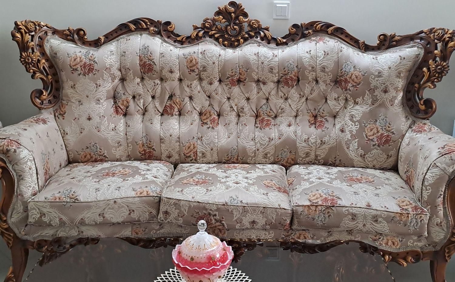 مبل سلطنتی|مبلمان خانگی و میز عسلی|ری, دولت‌آباد|دیوار