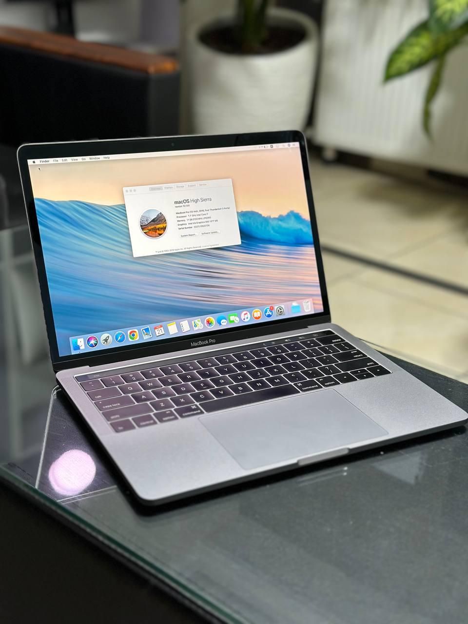 لپتاپ MacBook Pro اپل/2016/Corei7/Ram 16/Touch bar|رایانه همراه|تهران, سلسبیل|دیوار