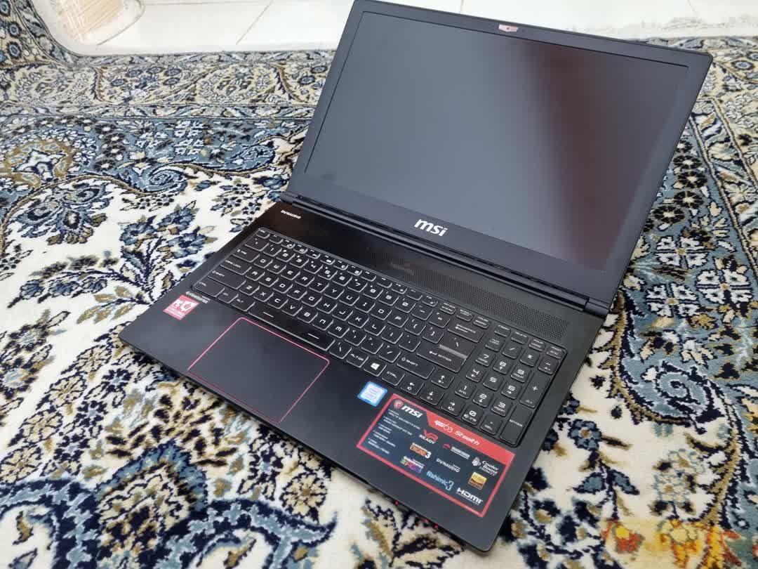 لپ تاپ گیمینگ i7 گرافیک ۶ گیگ msi gs63|رایانه همراه|تهران, شهر‌زیبا|دیوار