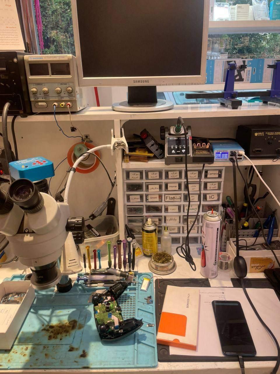 تعمیرات موبایل و کنسول بازی ps4 دسته|خدمات رایانه‌ای و موبایل|تهران, نیروی هوایی (پیروزی)|دیوار