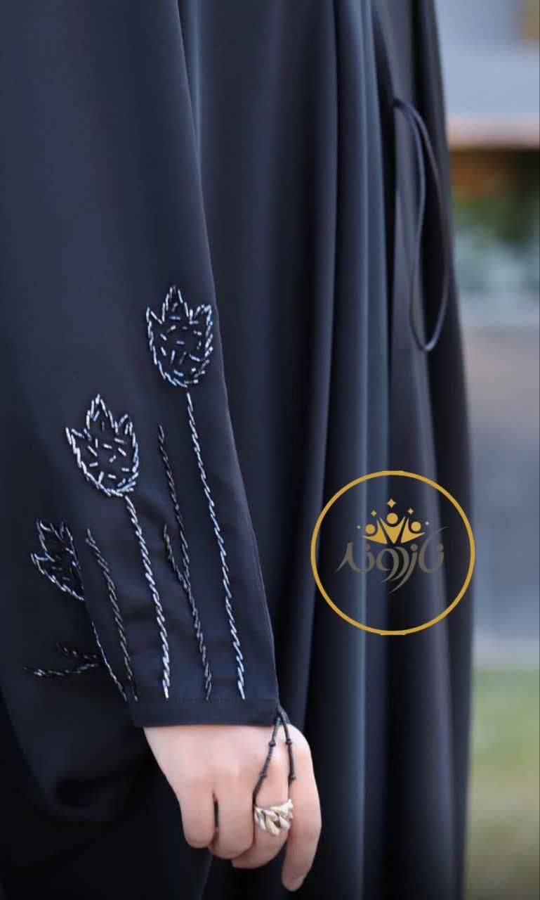 چادر مشکی جده عربی سنگدوزی و ساده کد mw0194|لباس|ساری, |دیوار