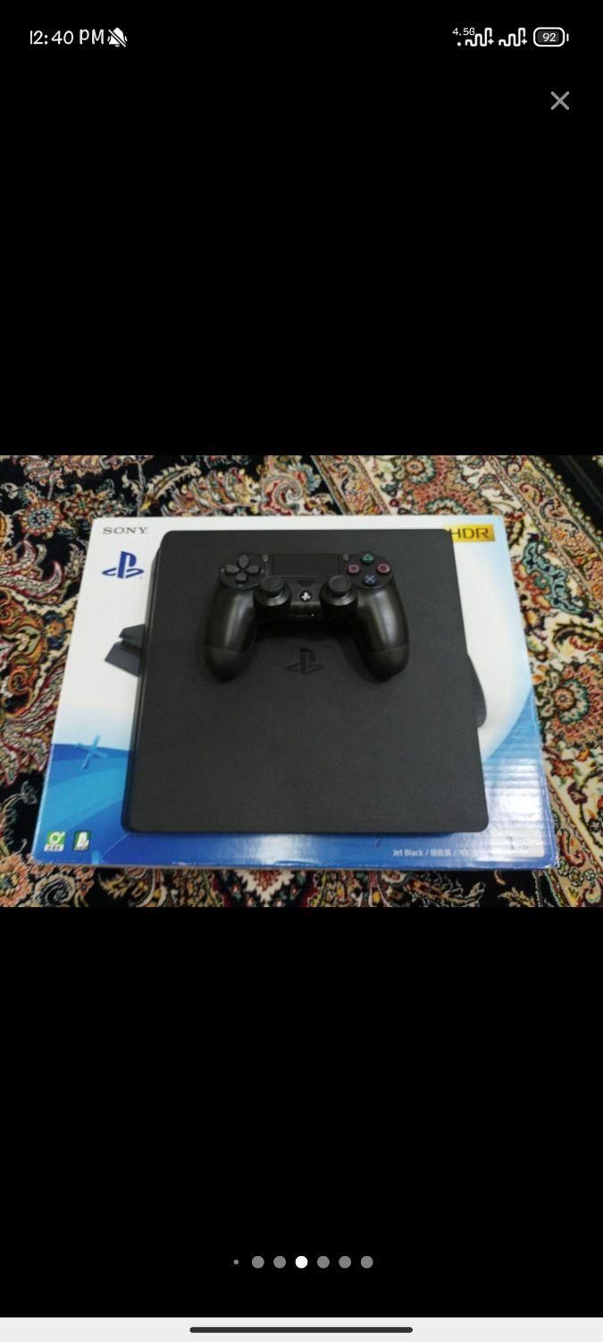 PS4 slim   یک ترابایت|کنسول، بازی ویدئویی و آنلاین|رشت, شهرک شهید مفتح|دیوار