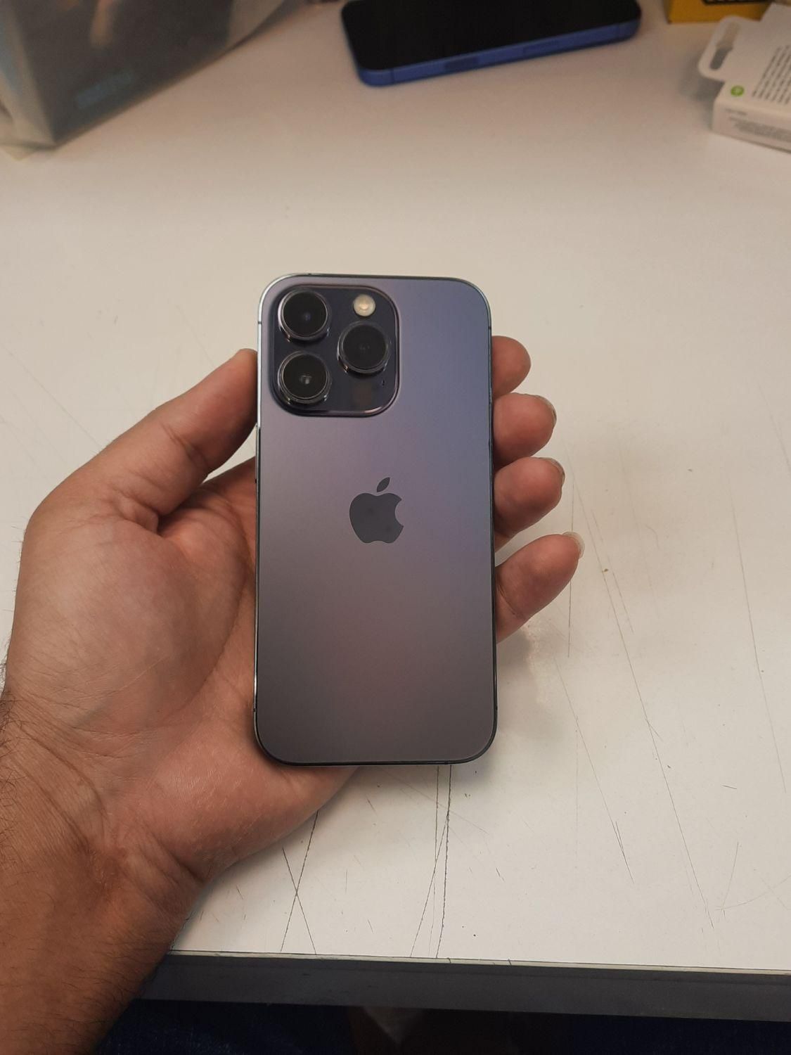 آیفون 14 پرو 128 گیگ پک اصلی دو ماه آنتن|موبایل|مشهد, احمدآباد|دیوار