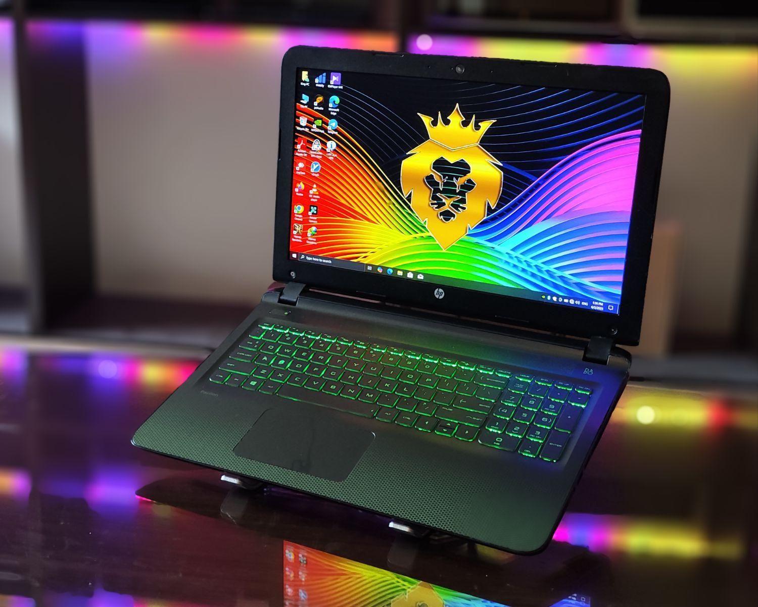 گیمینگ hp خاص 15 اینچی i7 رم 16 گرافیک GTX|رایانه همراه|تهران, میدان ولیعصر|دیوار