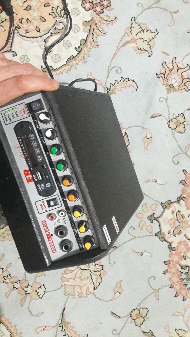 امپلیفایر همراه پرتابل 6 اینچ متوسط اکو روژان RJ55|سیستم صوتی خانگی|تهران, استاد معین|دیوار