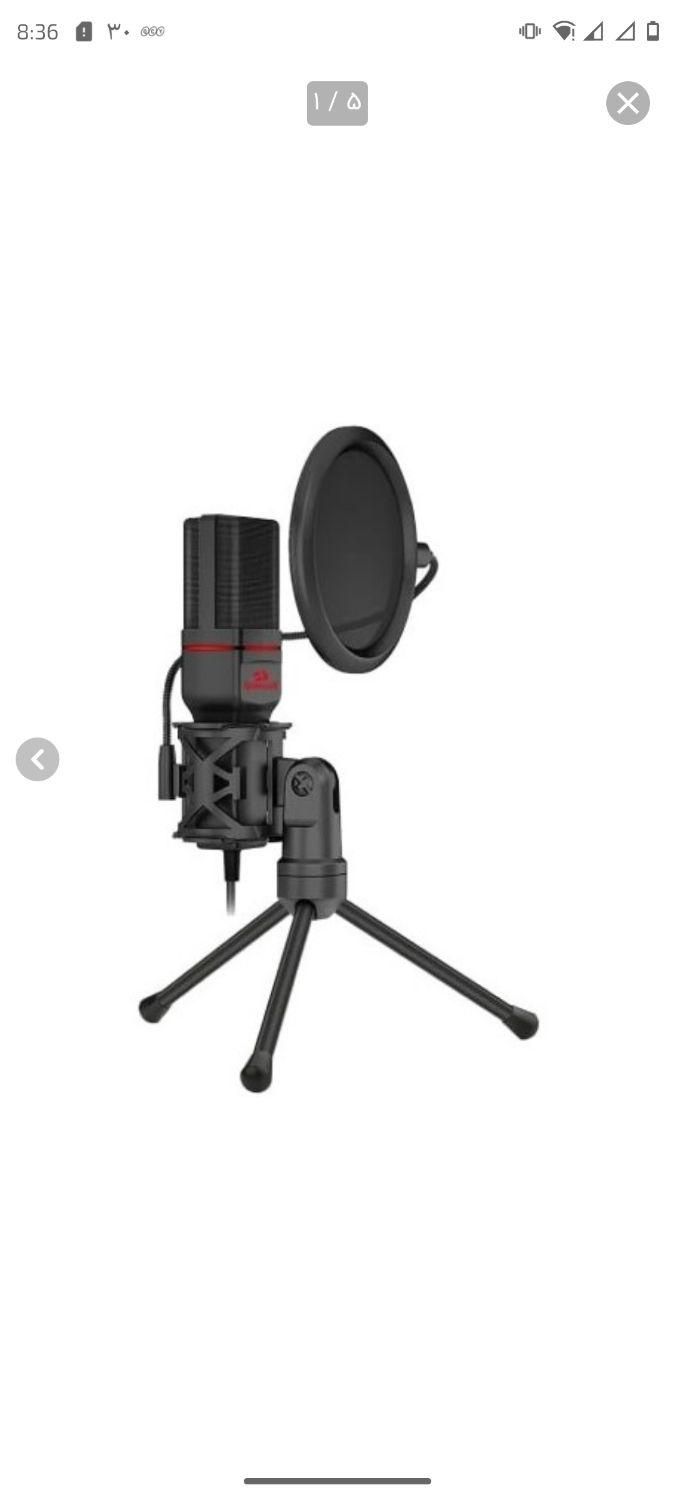 میکروفون ردراگون gm100 نو فقط بازش کردم|کنسول، بازی ویدئویی و آنلاین|کهریزک, |دیوار