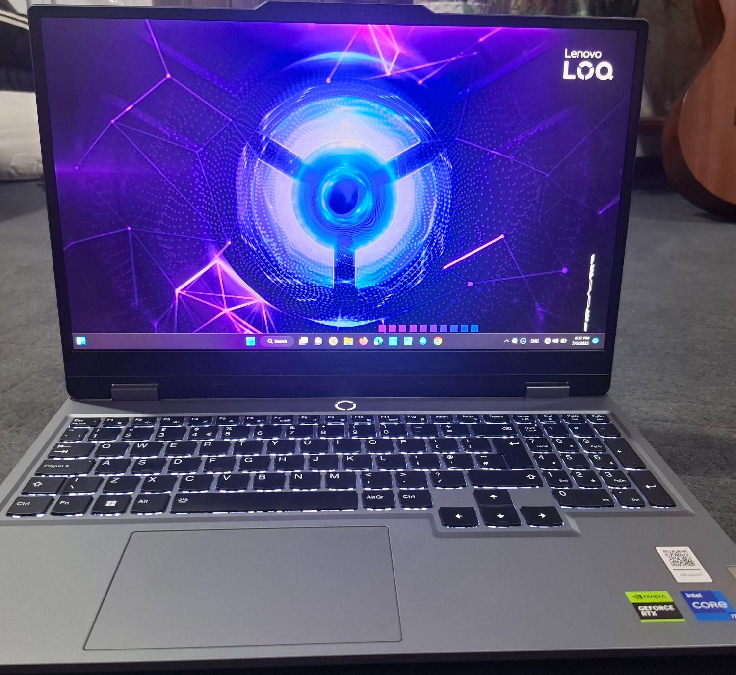 لپ تاپ لنوو lOQ  rtx 4060 lenovo ال او کیو(لوک)|رایانه همراه|مشهد, عامل|دیوار