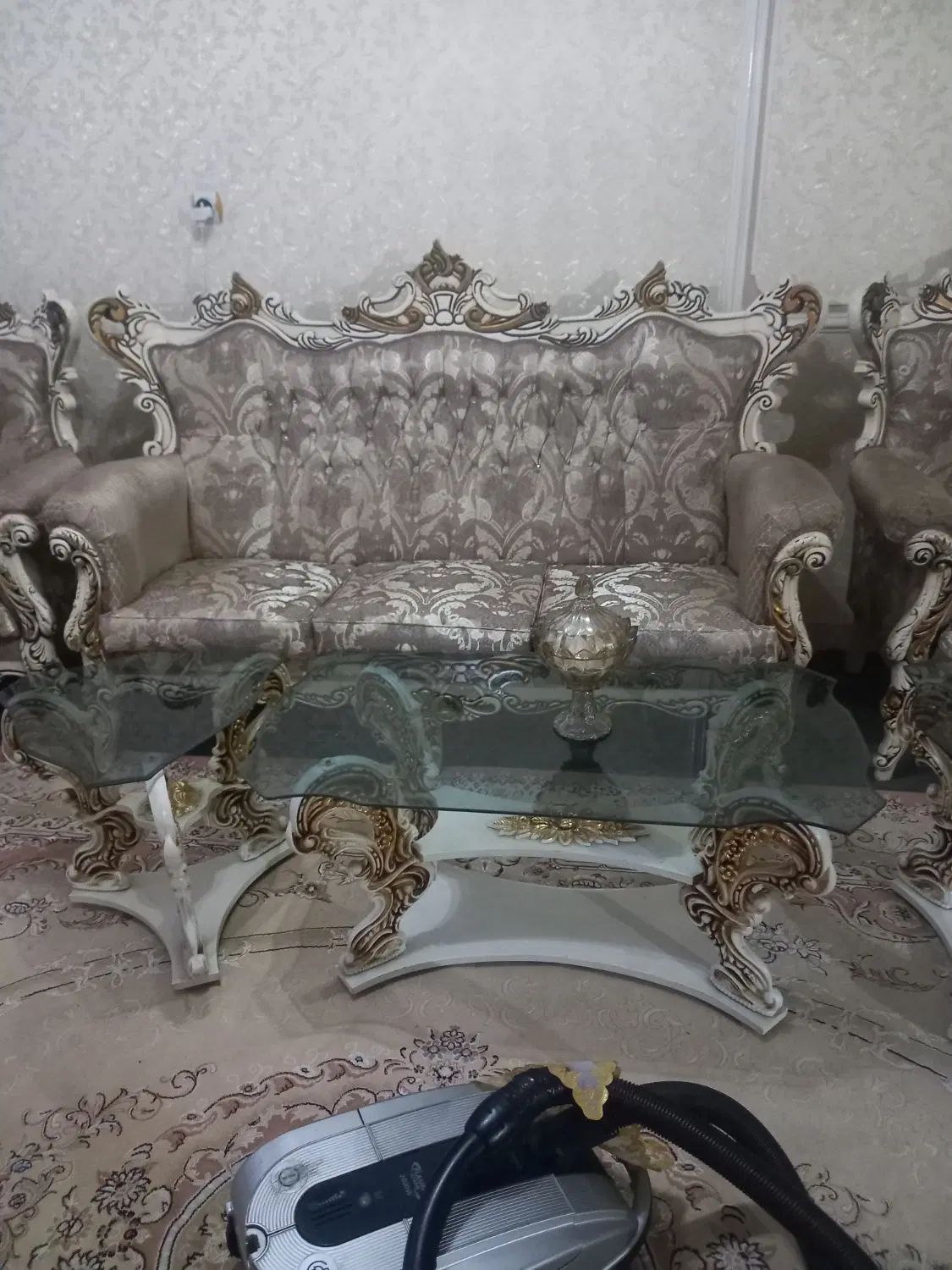 مبل ۷ نفره|مبلمان خانگی و میز عسلی|کرج, حسین‌آباد|دیوار