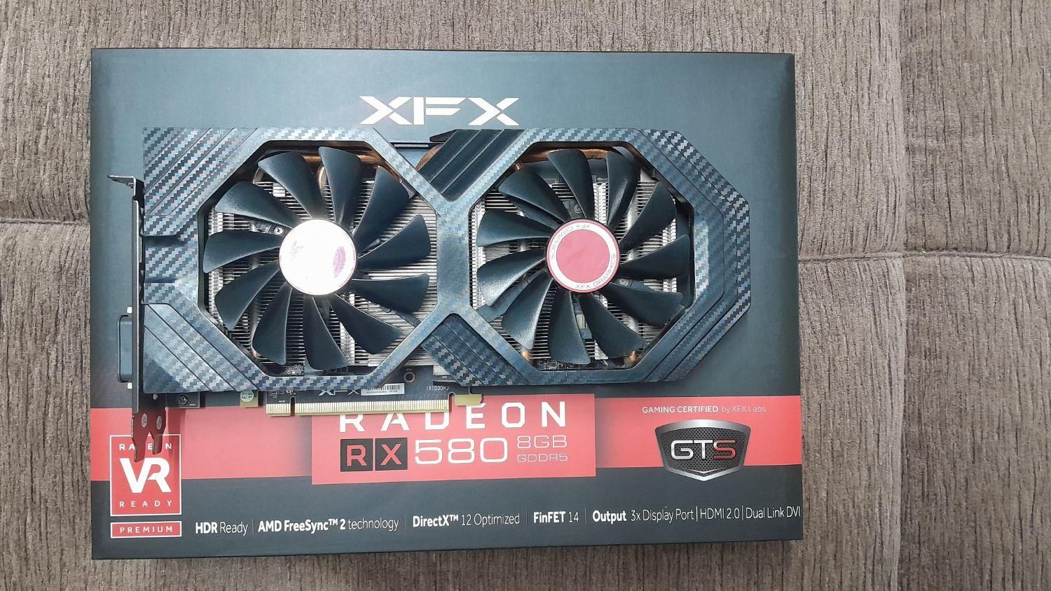 گرافیک rx580 G8    در حد آکبند|قطعات و لوازم جانبی رایانه|تهران, مجیدیه|دیوار