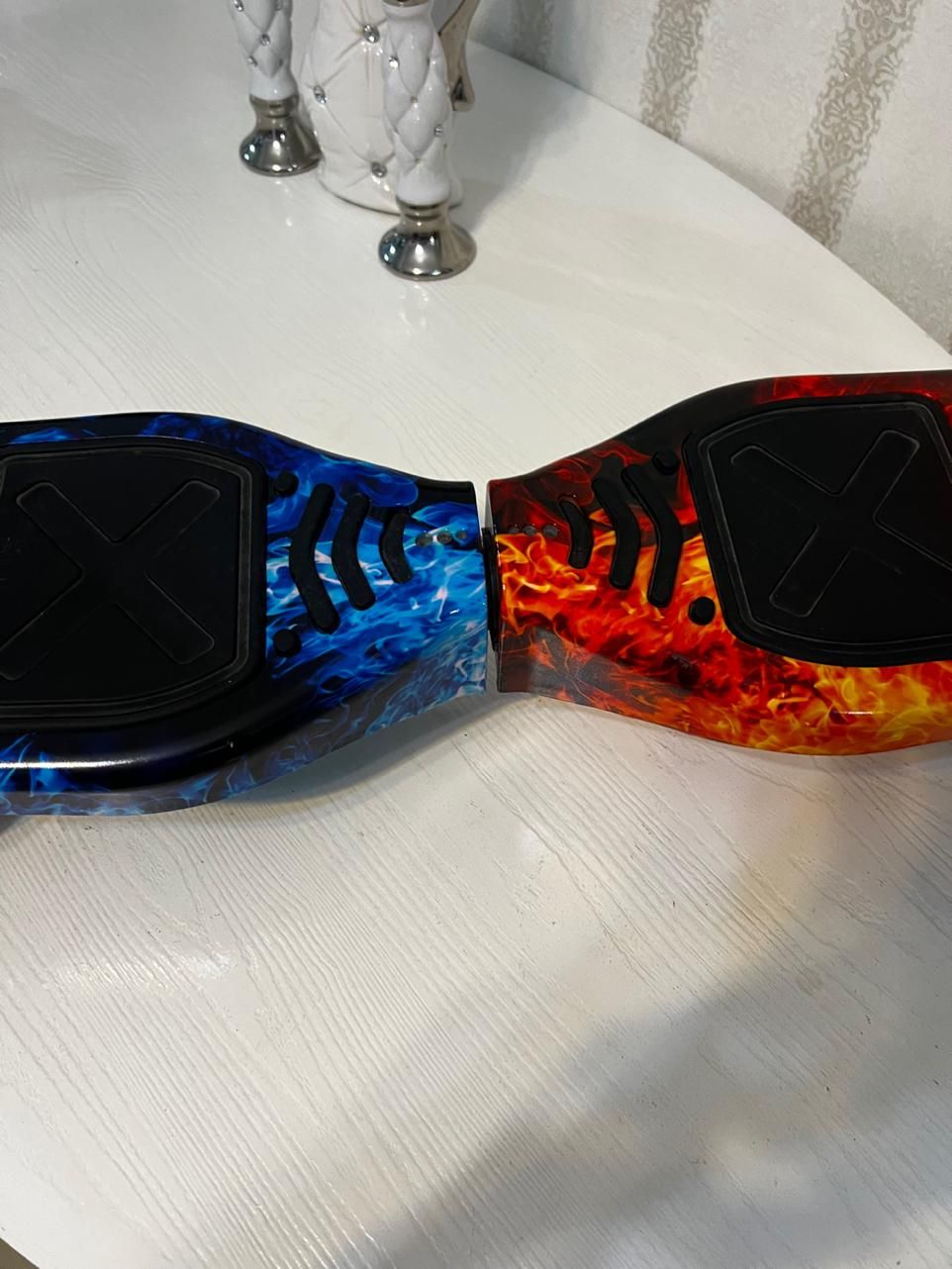 اسکوتر برقی 8 اینچ آب و آتش Smart Balance|دوچرخه، اسکیت، اسکوتر|حویق, |دیوار