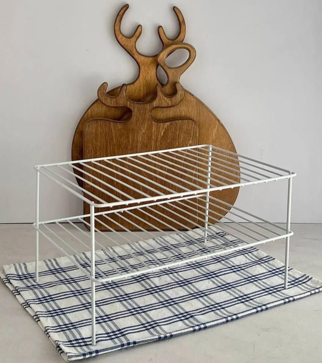 راف نظم دهنده طبقه کابینت آبچکان جاقاشقی|آب‌چکان و نظم‌دهنده ظروف|قم, امامزاده ابراهیم|دیوار