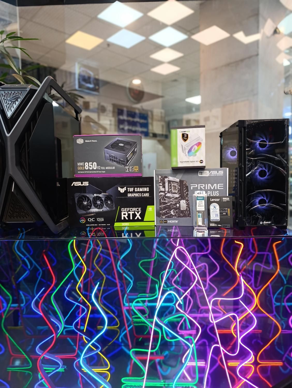 فروش ویژه اقساطی کیس گیمینگ نسل 14با 3080TUF|رایانه رومیزی|مشهد, عامل|دیوار