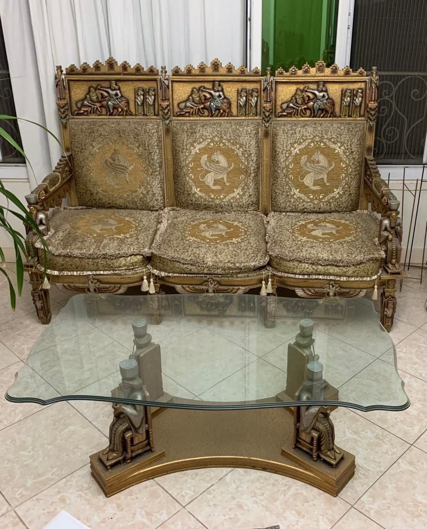 مبلمان ۷ نفره باناهار خوری ۱۰نفره|مبلمان خانگی و میز عسلی|تهران, شمس‌آباد|دیوار