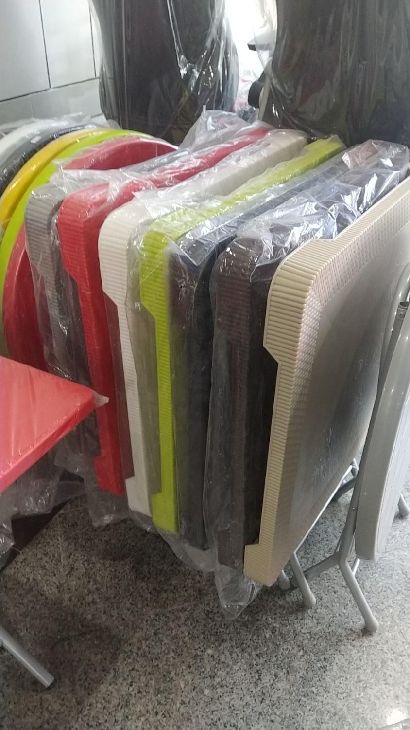 میز تاشو مربع حصیری|میز و صندلی غذاخوری|نجفآباد, یزدانشهر|دیوار