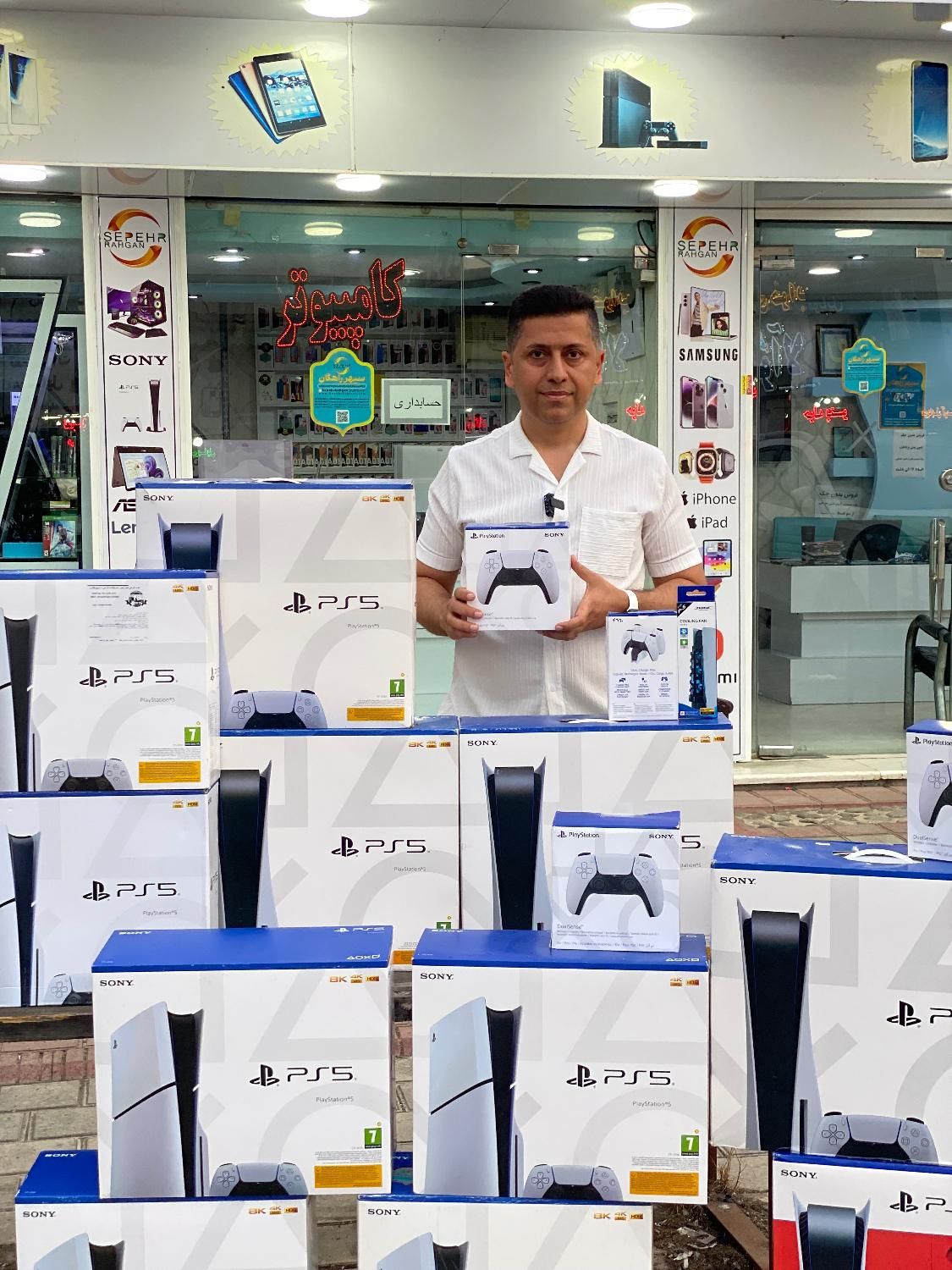 Play station 5|کنسول، بازی ویدئویی و آنلاین|رشت, حاجی آباد|دیوار