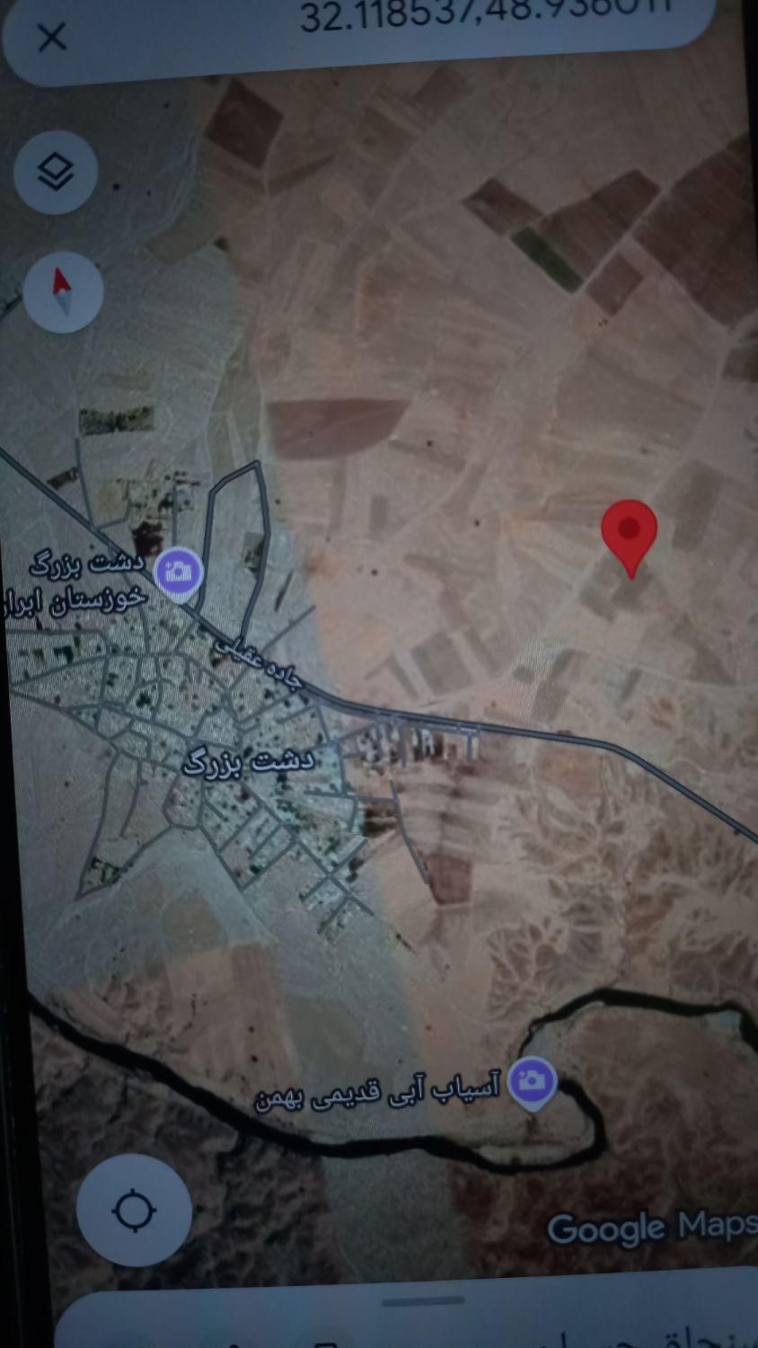 فروش ۷۰۰۰ متر  زمین کشاورزی عقیلی روستای دشت بزرگ|فروش دفتر صنعتی، کشاورزی، تجاری|گتوند, |دیوار