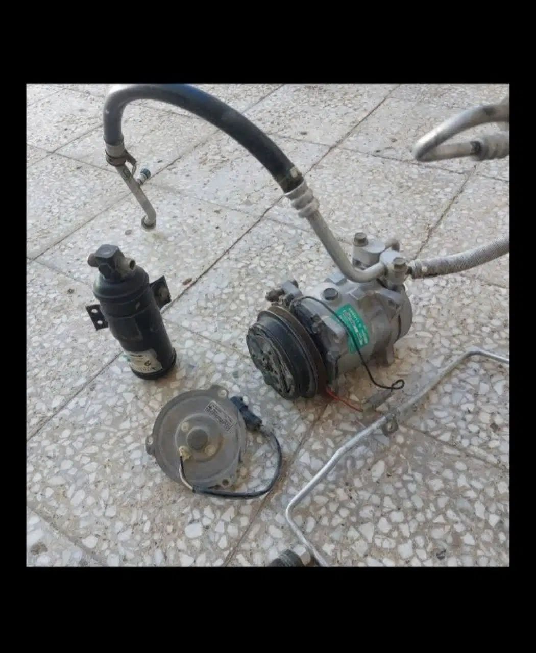 کمپرسورکولرپرایداصل ژاپن sandenبسیار تمیزوکم کار|قطعات یدکی و لوازم جانبی|اصفهان, عاشق‌آباد|دیوار
