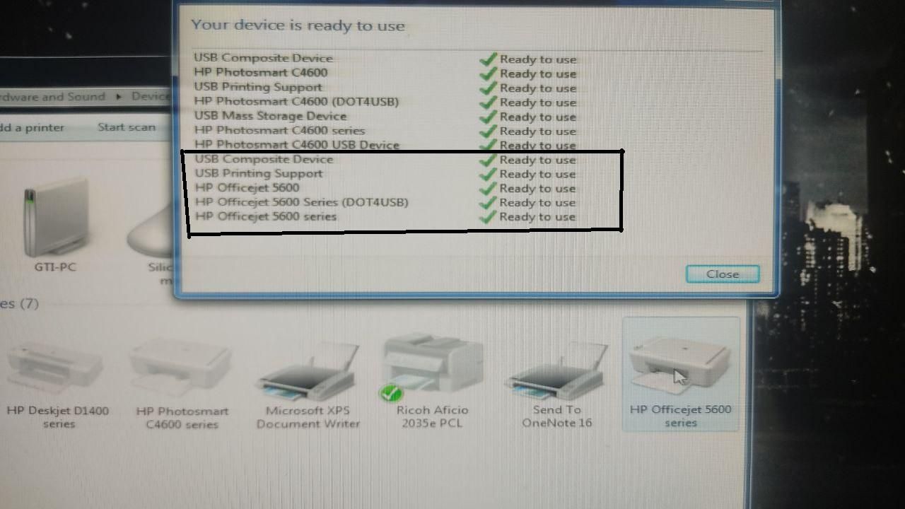 3 دستگاه پرینتر رنگی جوهرافشان hp به صورت یکجا|پرینتر، اسکنر، کپی، فکس|کرج, خرمدشت|دیوار