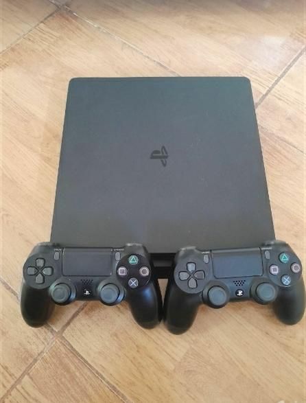 اسلیم ps4 پونصد گیگ کپی خور دو دسته اصلی|کنسول، بازی ویدئویی و آنلاین|گرگان, |دیوار
