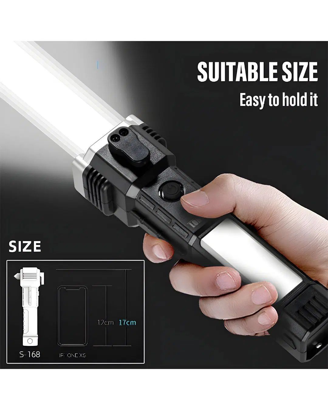 چراغ قوه دستی ۸کاره مدل Led  torch.پرداخت درب منزل|لامپ و چراغ|تهران, آرژانتین|دیوار