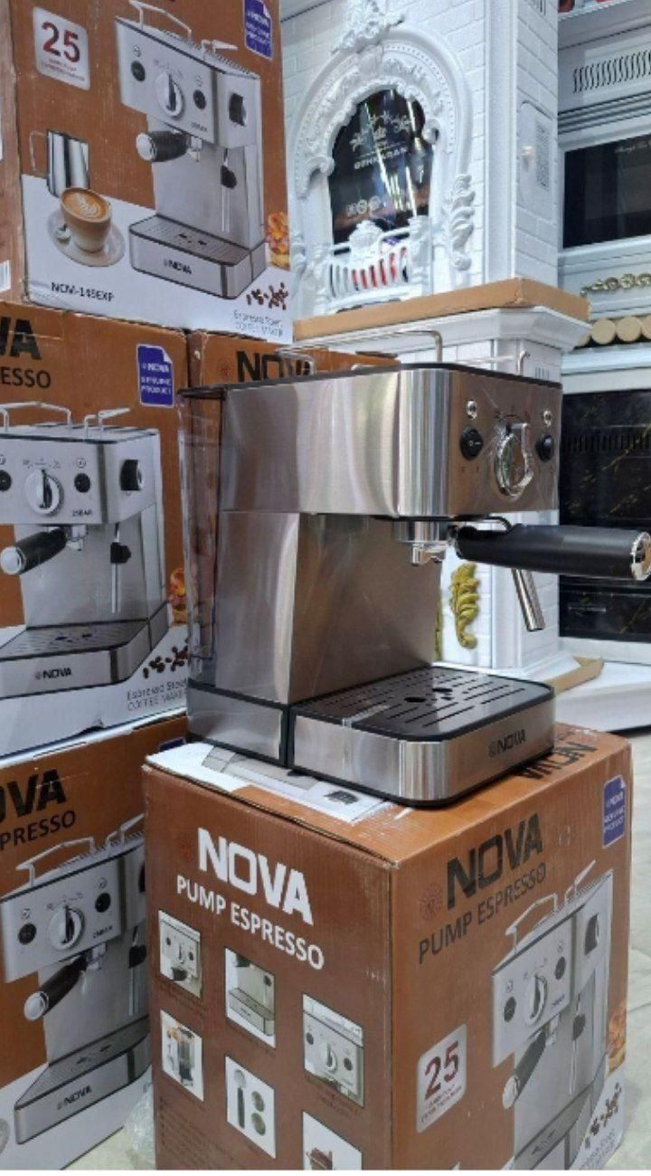 اسپرسو نوا NOVA25بار تمام استیل با ارسال خانه نور|سماور، چای‌ساز، قهوه‌ساز|مشهد, شهید آوینی|دیوار