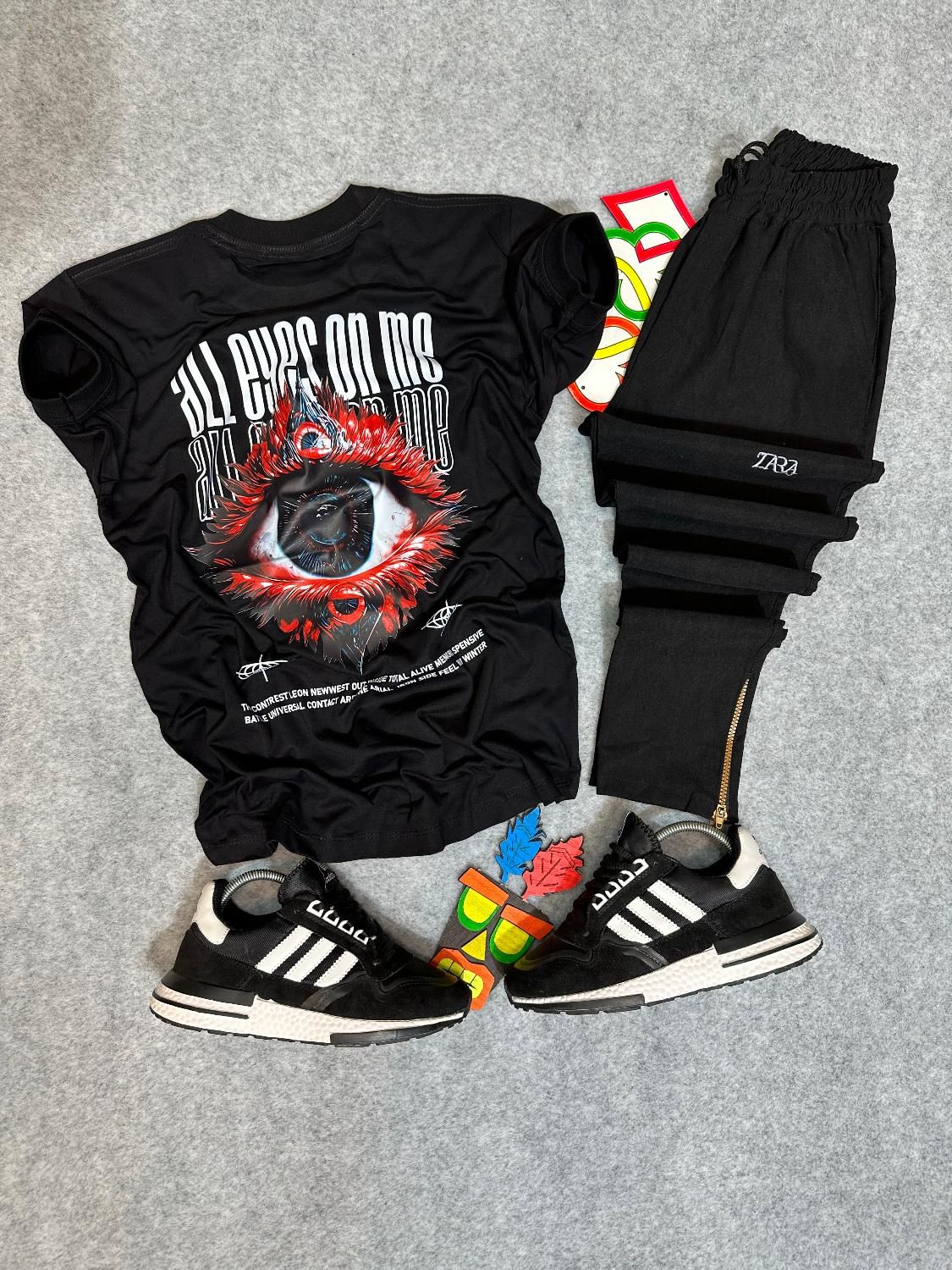 ست لباس برند چشم تیشرت و شلوار|لباس|کرمانشاه, |دیوار