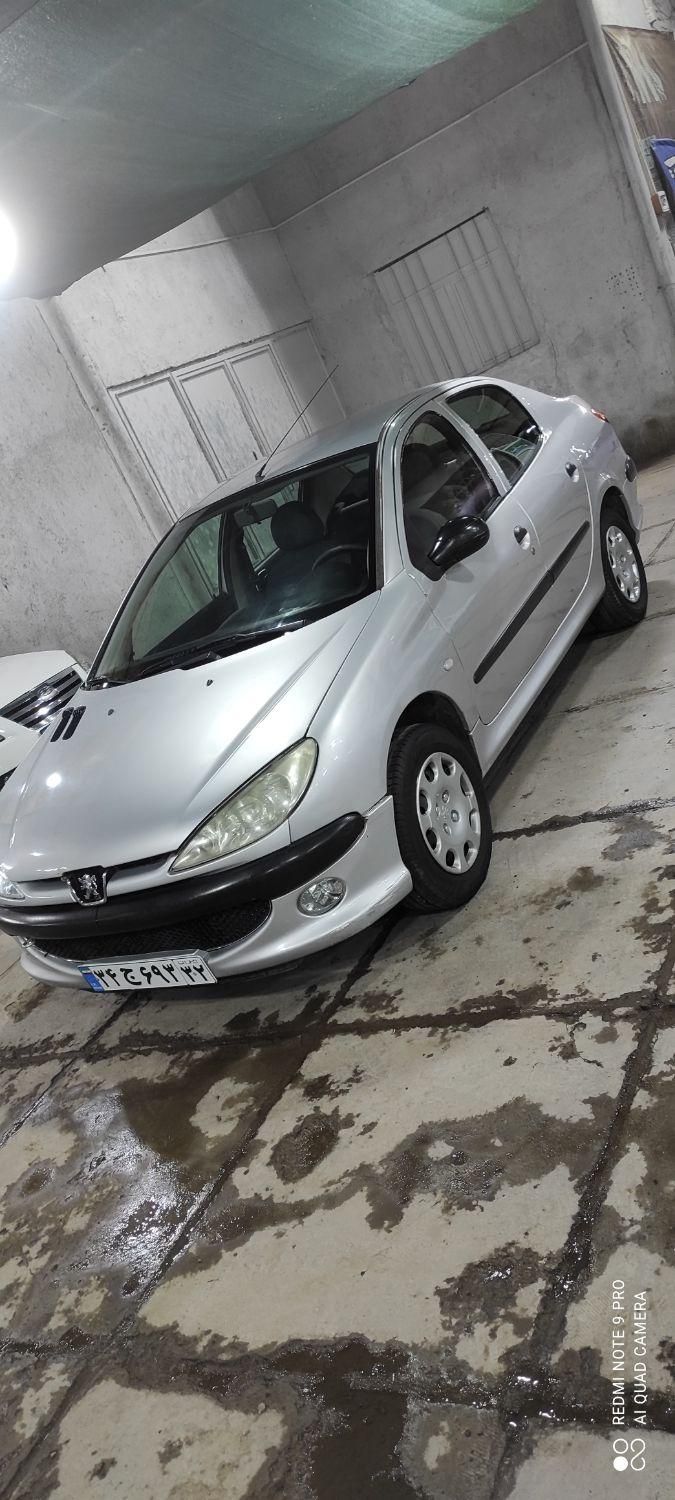 پژو 206 sd v8مدل 86|خودرو سواری و وانت|سبزوار, |دیوار