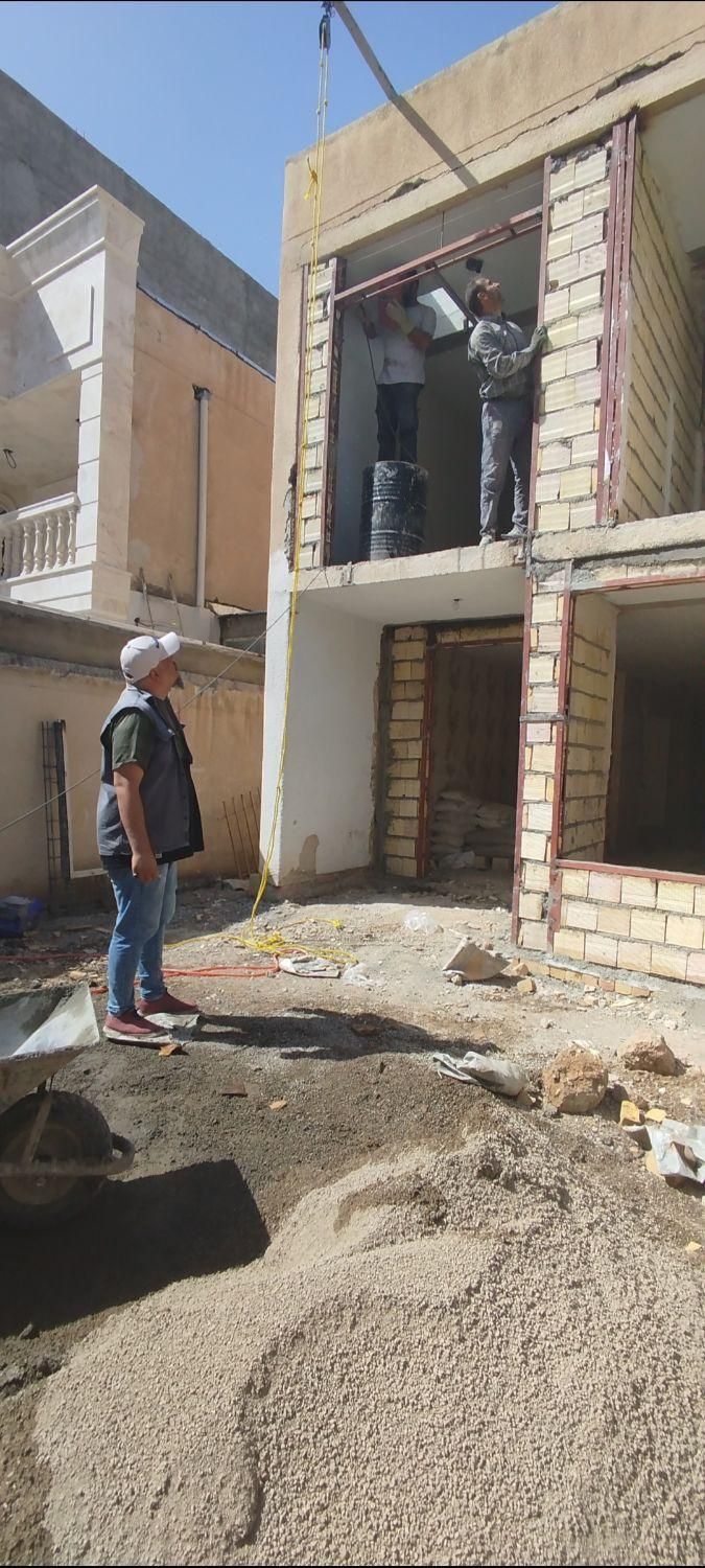 بازسازی صفر تا صد ساختمان حسینی|خدمات پیشه و مهارت|محمدیه-قزوین, |دیوار