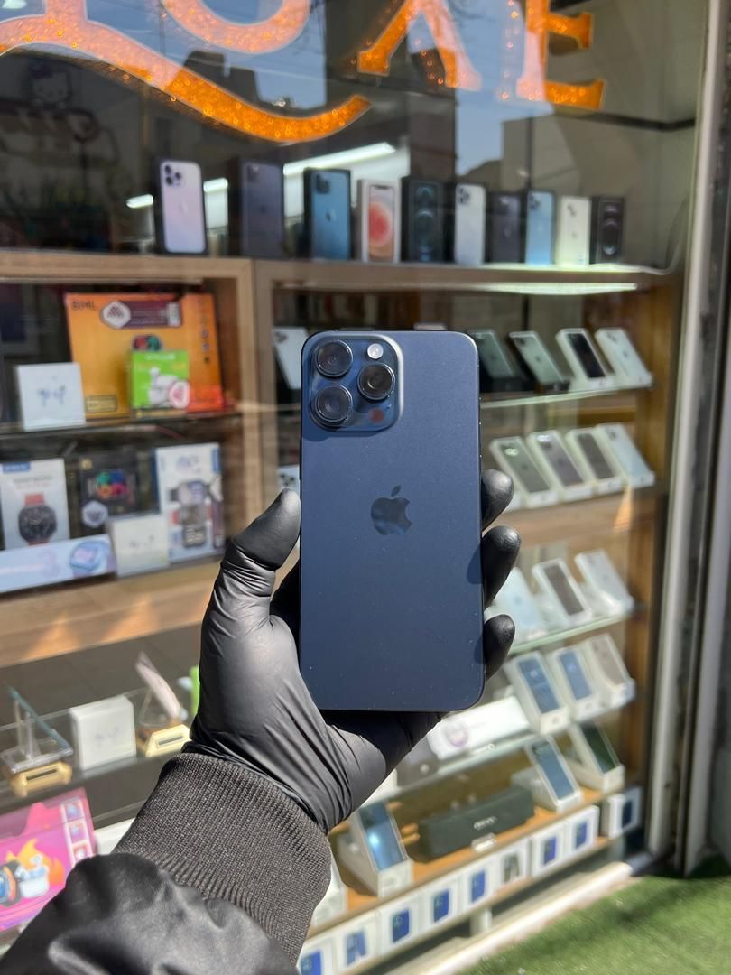 اپل iPhone 15 Pro Max با حافظهٔ ۲۵۶ گیگابایت|موبایل|خوی, |دیوار