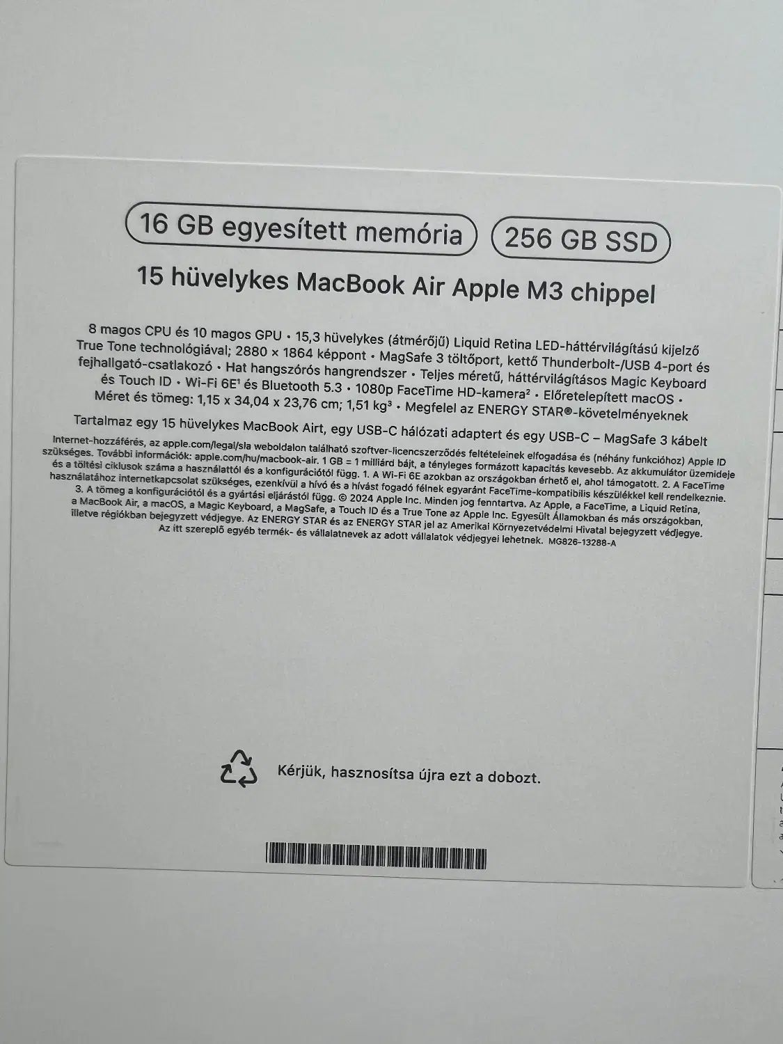 Mac book Air 2024 ( M3 )|رایانه همراه|مشهد, آزادشهر|دیوار