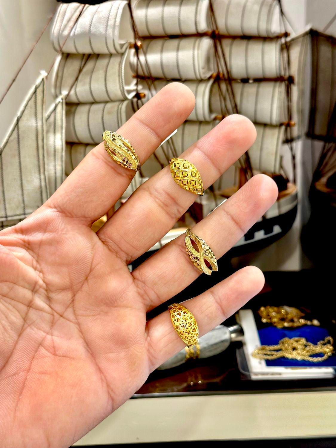 انواع انگشتر طلا|جواهرات|بندرعباس, |دیوار