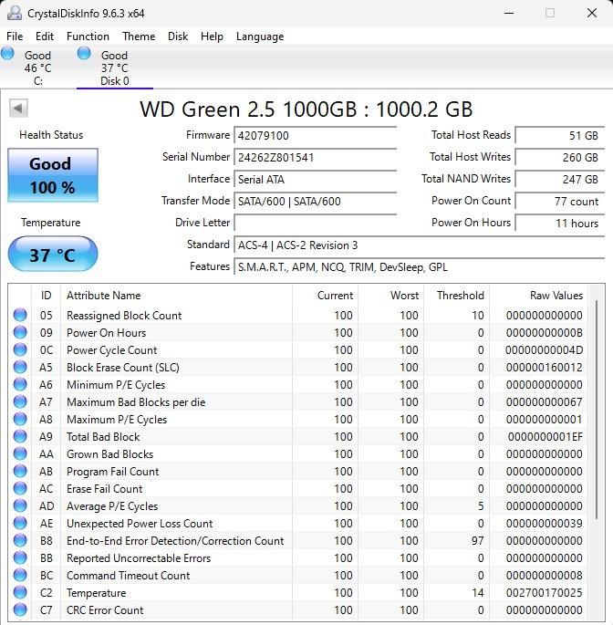 هارد SSD یک ترابایت وسترن دیجیتال درحدنو اس اس دی|قطعات و لوازم جانبی رایانه|لامرد, |دیوار