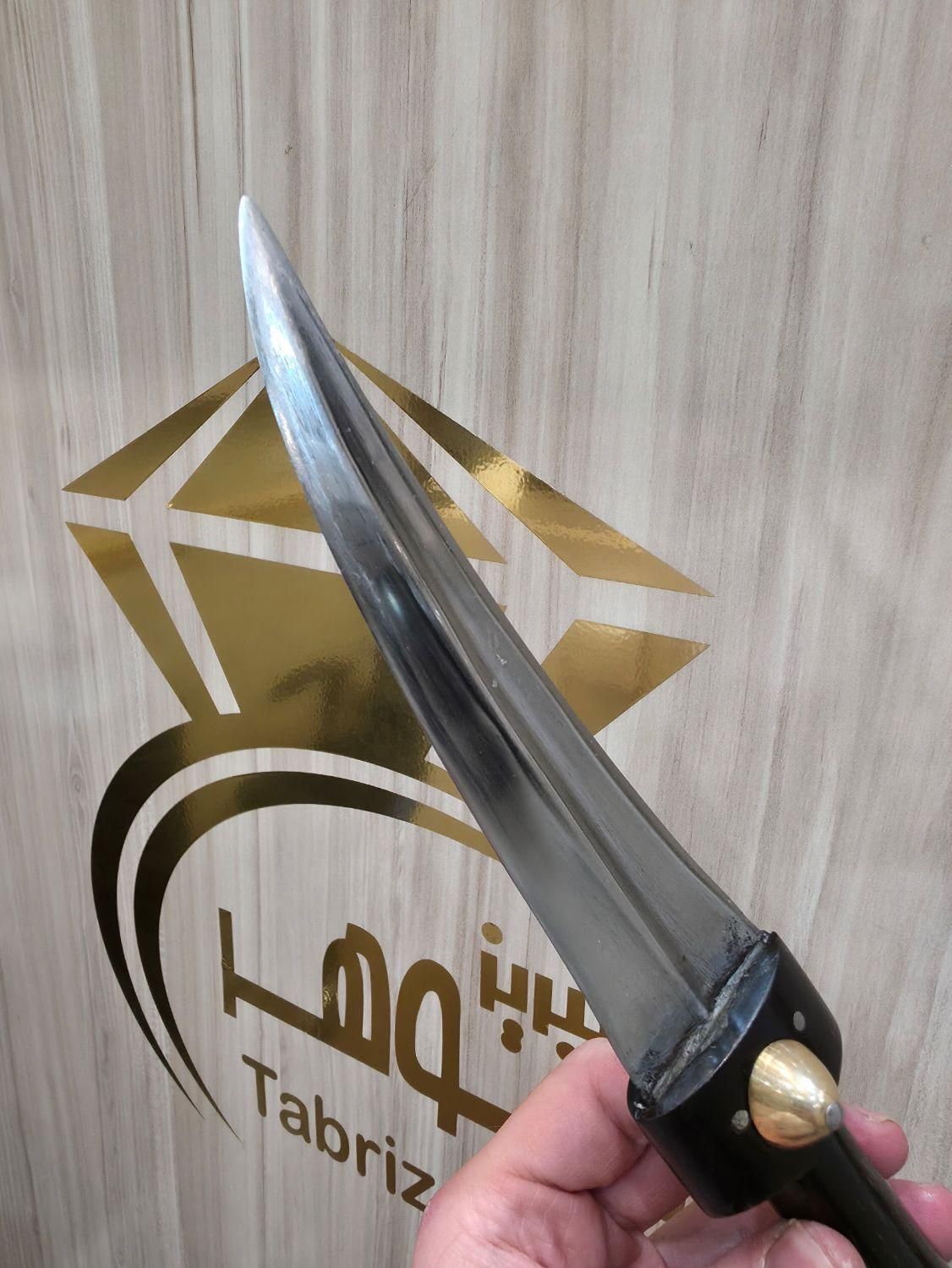 خنجرکردی دبان کهنه شرطی دسته وغلاف شاخ|کلکسیون اشیاء عتیقه|تهران, جمهوری|دیوار