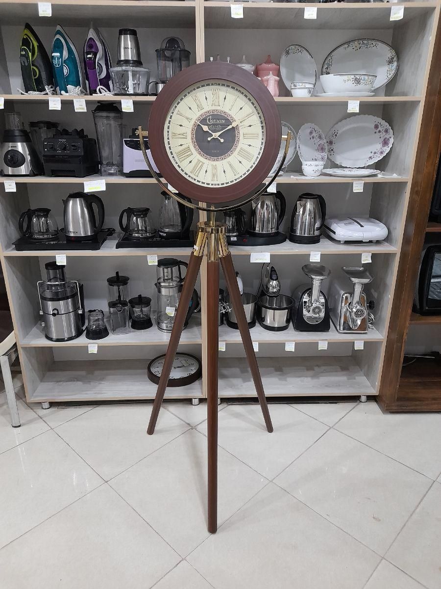 ساعت ایستاده ۳ پایه تلسکوپی * اثاث مارکت|ساعت دیواری و تزئینی|سیرجان, |دیوار