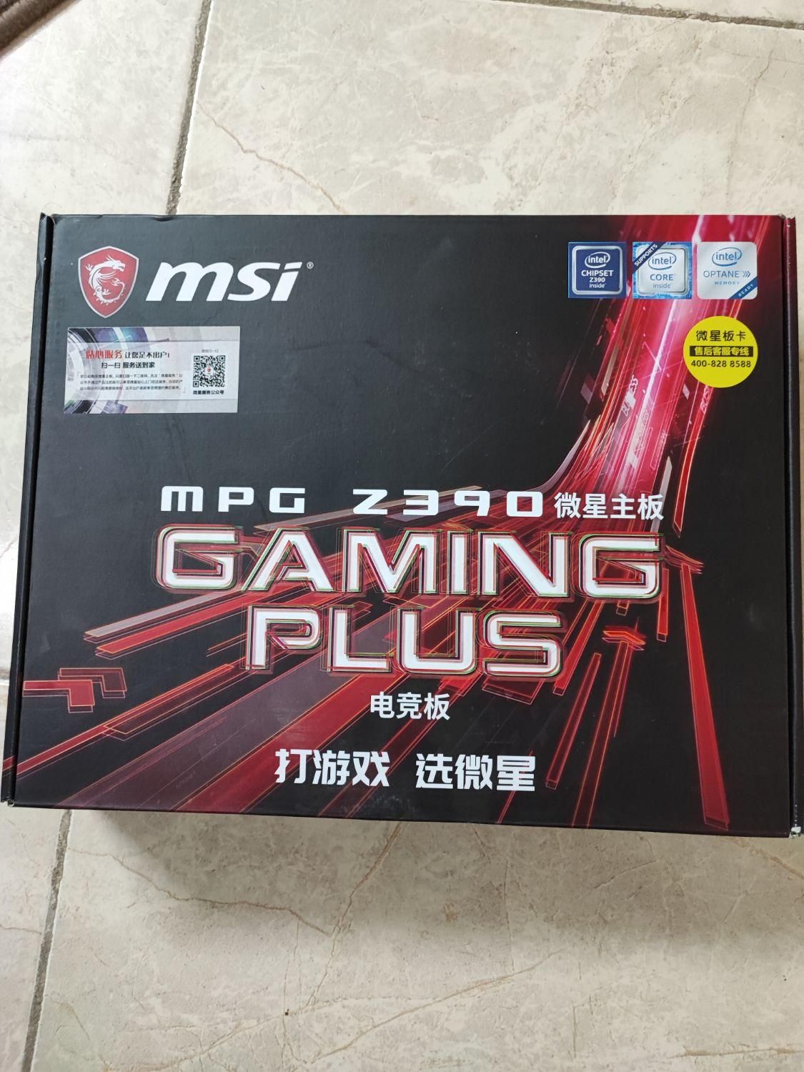مادربورد ام اس آی مدل mpg z390 gaming plus|قطعات و لوازم جانبی رایانه|تهران, عارف|دیوار