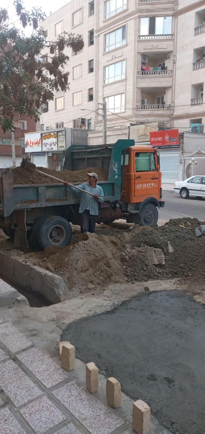 حمل نخاله وماسه باخاور کارگر وبابکت در|خدمات حمل و نقل|رباط‌کریم, |دیوار