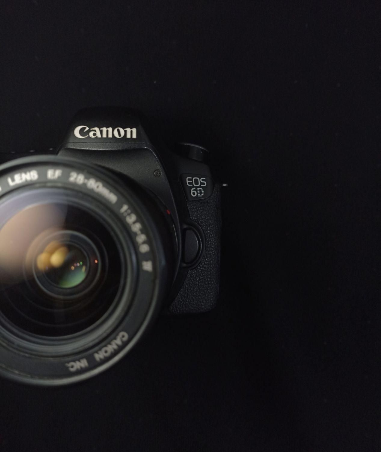 فروش دوربین Canon 6D Mark I فول فریم + لنز + کیف|دوربین عکاسی و فیلم‌برداری|مشگین شهر, |دیوار