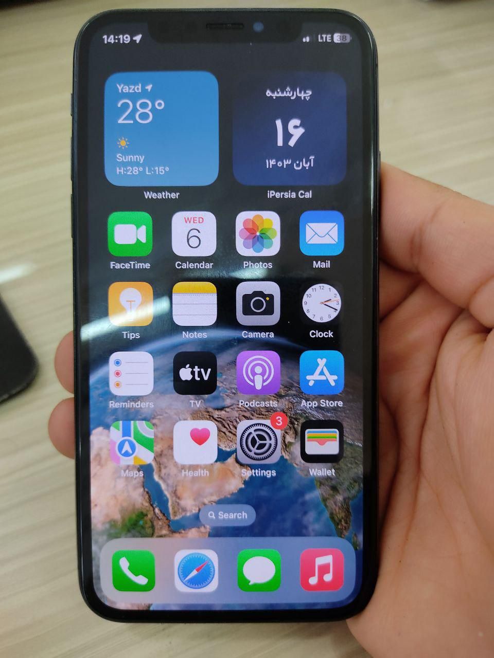 اپل iPhone X با حافظهٔ ۲۵۶ گیگابایت|موبایل|یزد, |دیوار